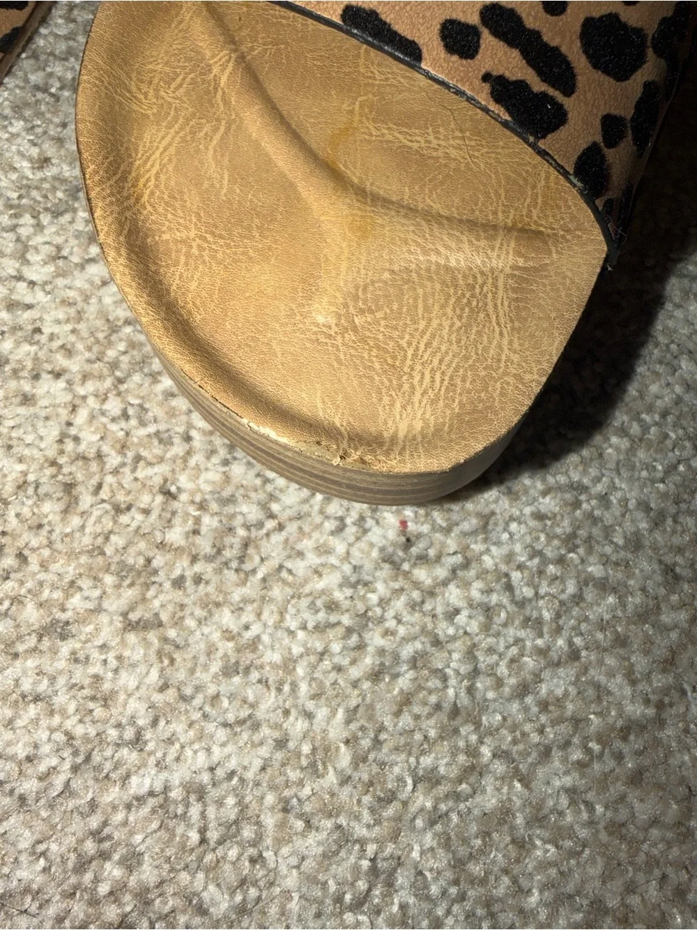 Blowfish Malibu Leopard Print Sandals